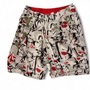 Volcom Men's multi Swim-briefs-shorts